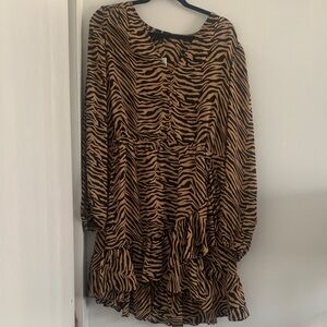 Nwt cheetah print dress